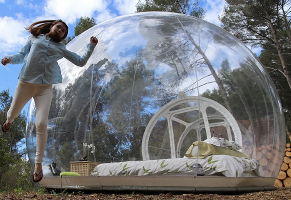 Bubble tent pop up