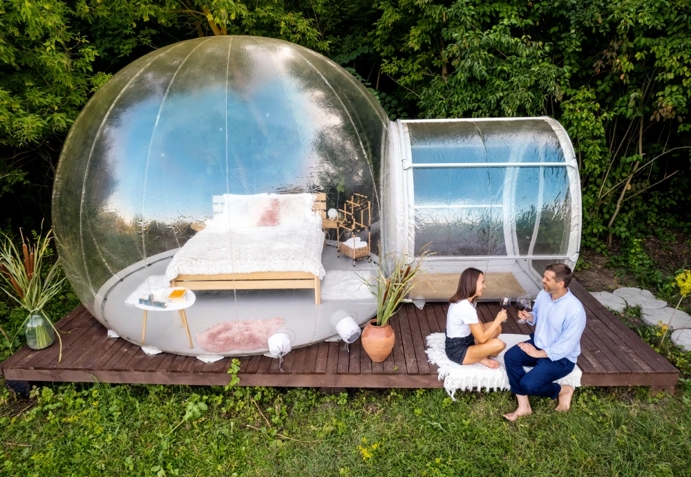 Dive into nature’s embrace with the best transparent inflatable bubble tent