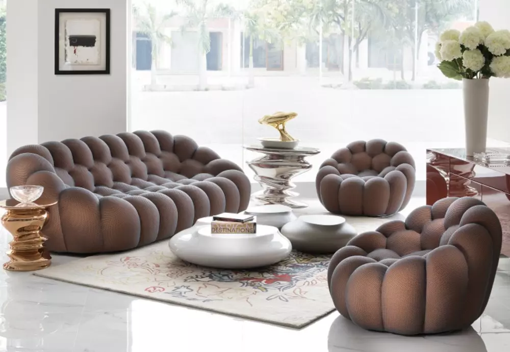 Experience unparalleled comfort with bubble couch designer furniture