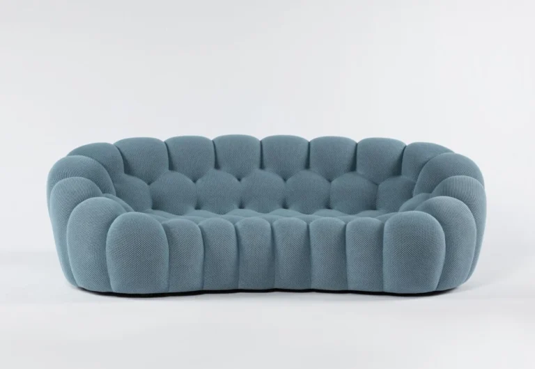 Blue cloud couch