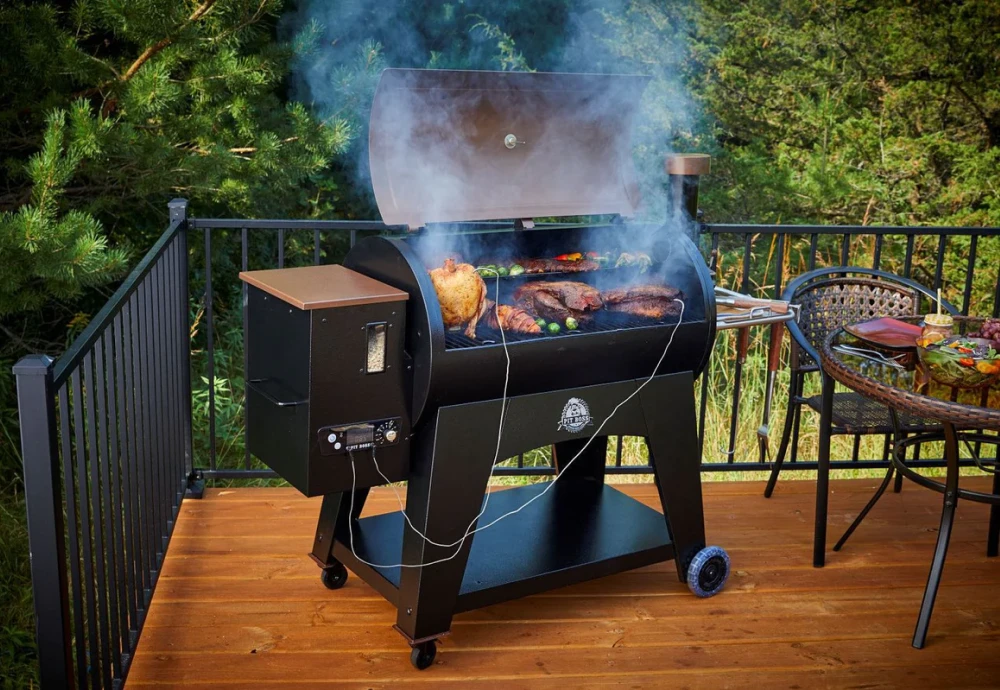 Portable wood pellet grills