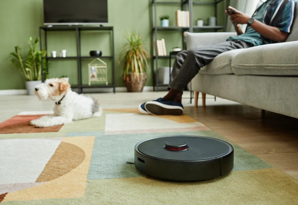 Robot vacuum cleaner with docking station